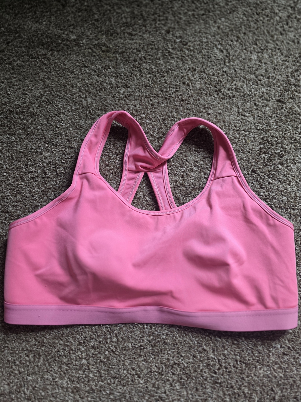 Avia Hot Pink Racerback Sports Bra